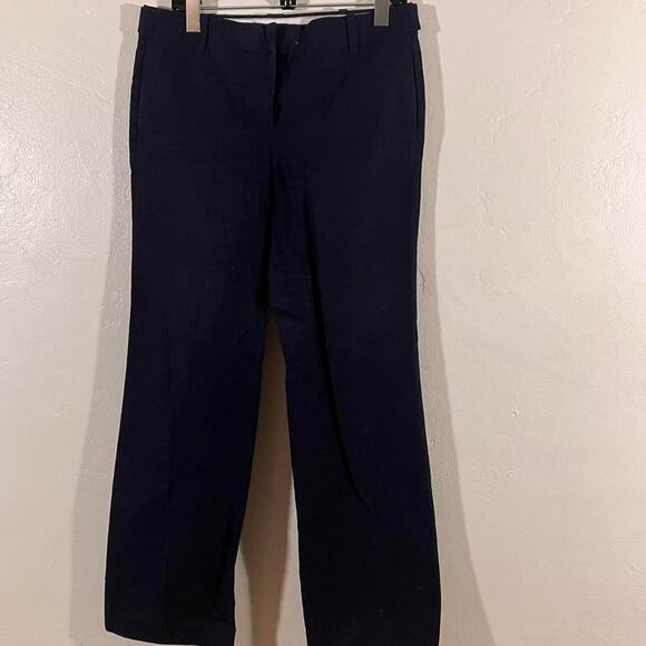 J.‎ Crew Favorite Fit Navy Blue Pinstripe Slack Pants - Picture 3 of 4